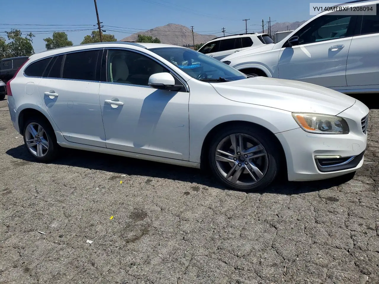2015 Volvo V60 Premier VIN: YV140MEBXF1208094 Lot: 56189256