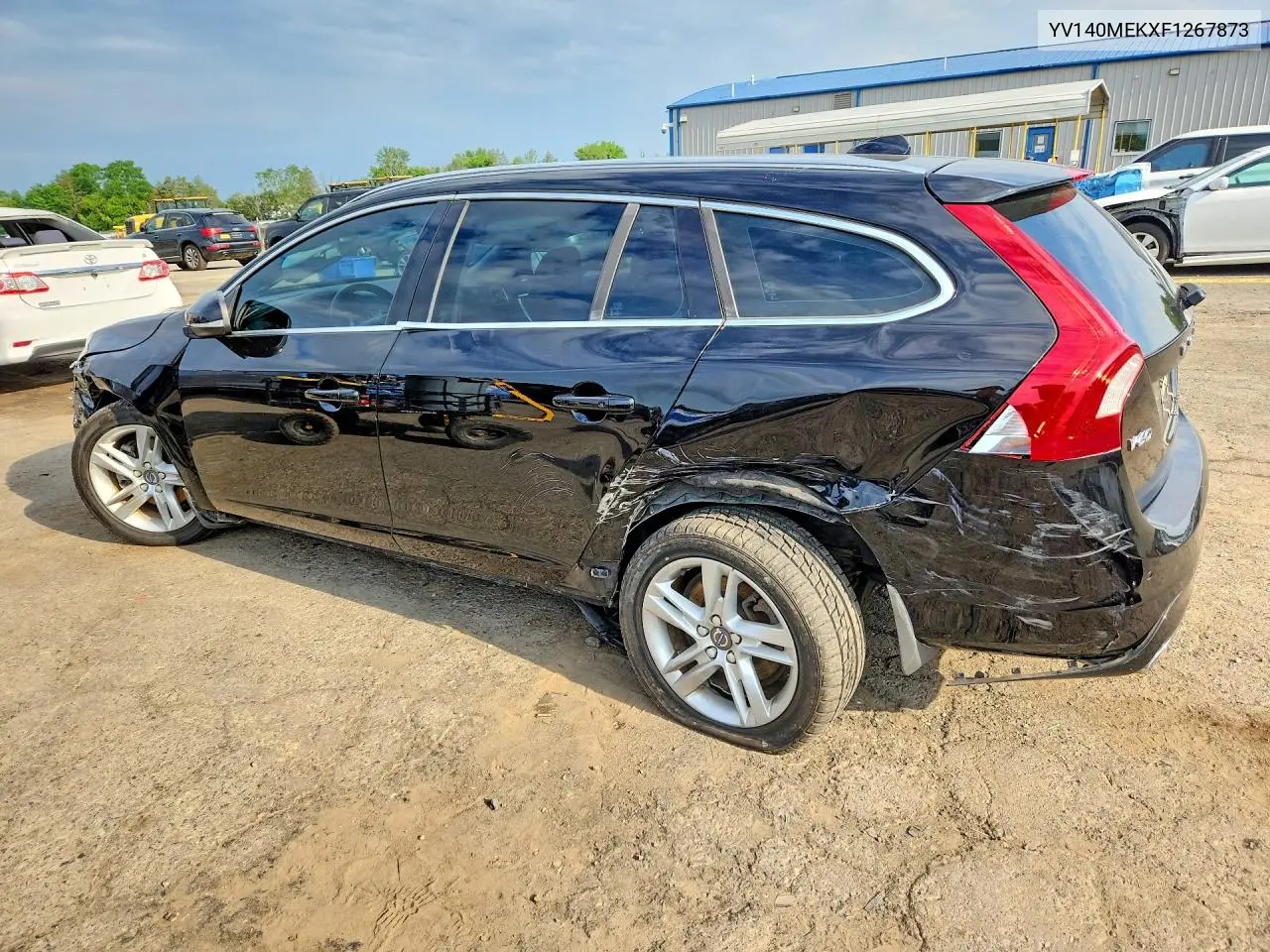 2015 Volvo V60 Premier VIN: YV140MEKXF1267873 Lot: 57465326
