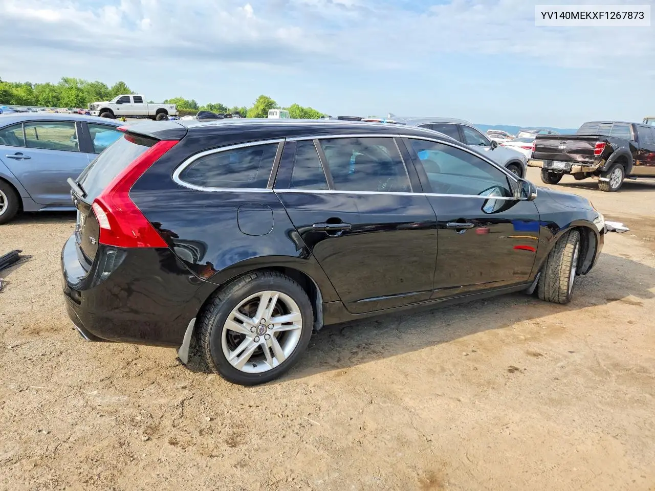2015 Volvo V60 Premier VIN: YV140MEKXF1267873 Lot: 57465326