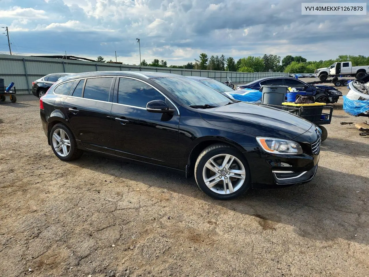 2015 Volvo V60 Premier VIN: YV140MEKXF1267873 Lot: 57465326