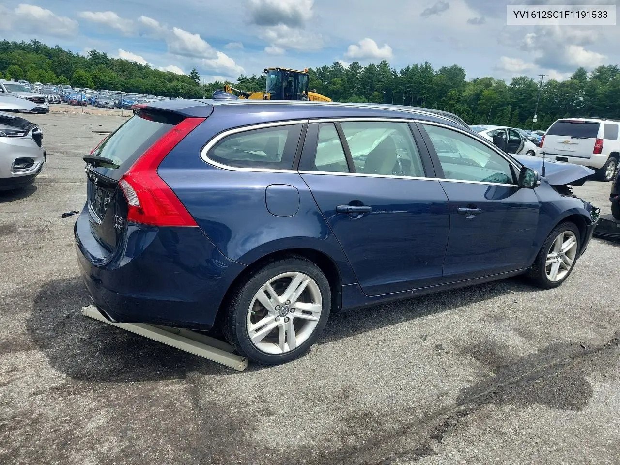 2015 Volvo V60 Premier+ VIN: YV1612SC1F1191533 Lot: 60483916