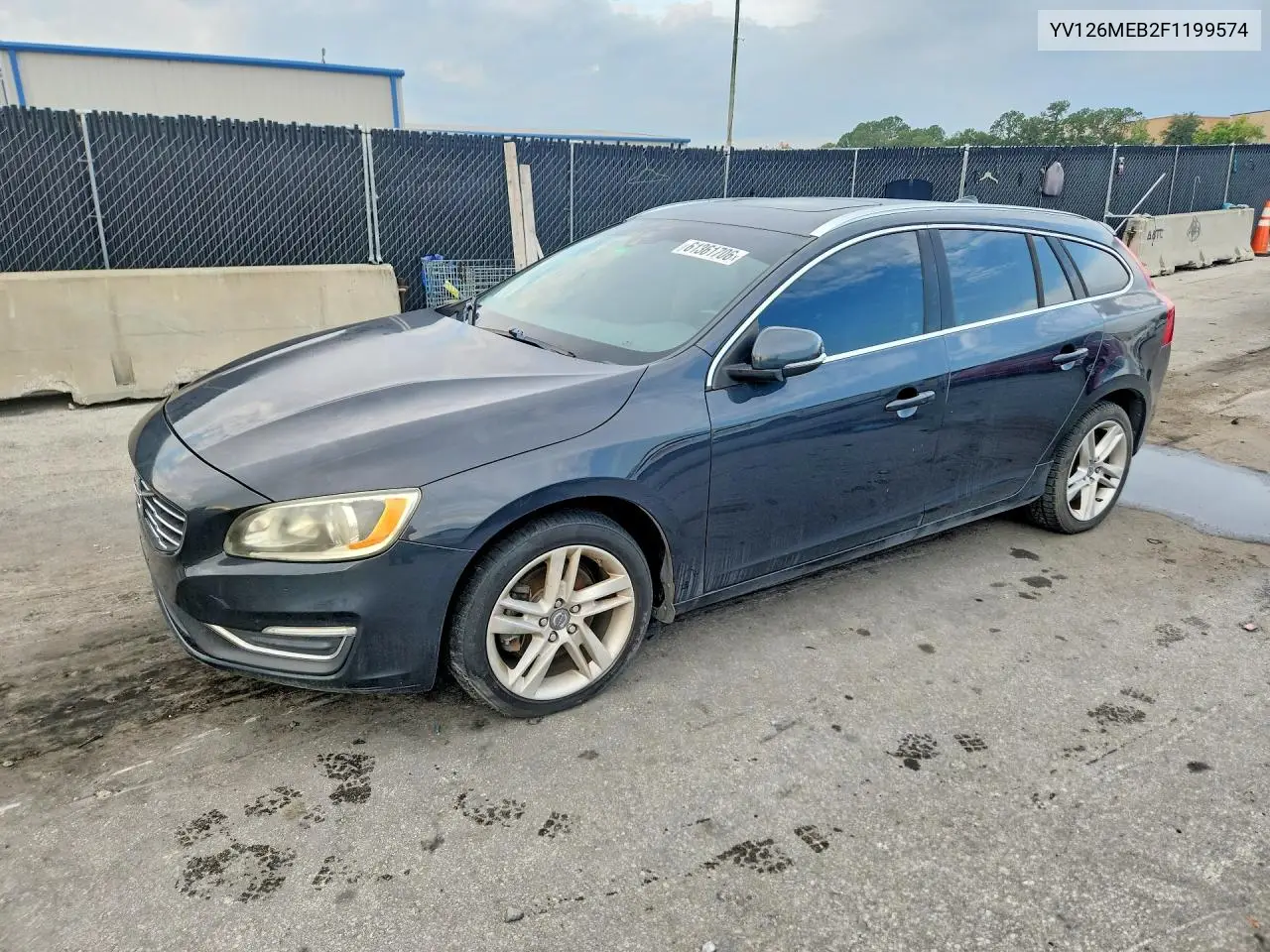 2015 Volvo V60 Premier VIN: YV126MEB2F1199574 Lot: 61361706