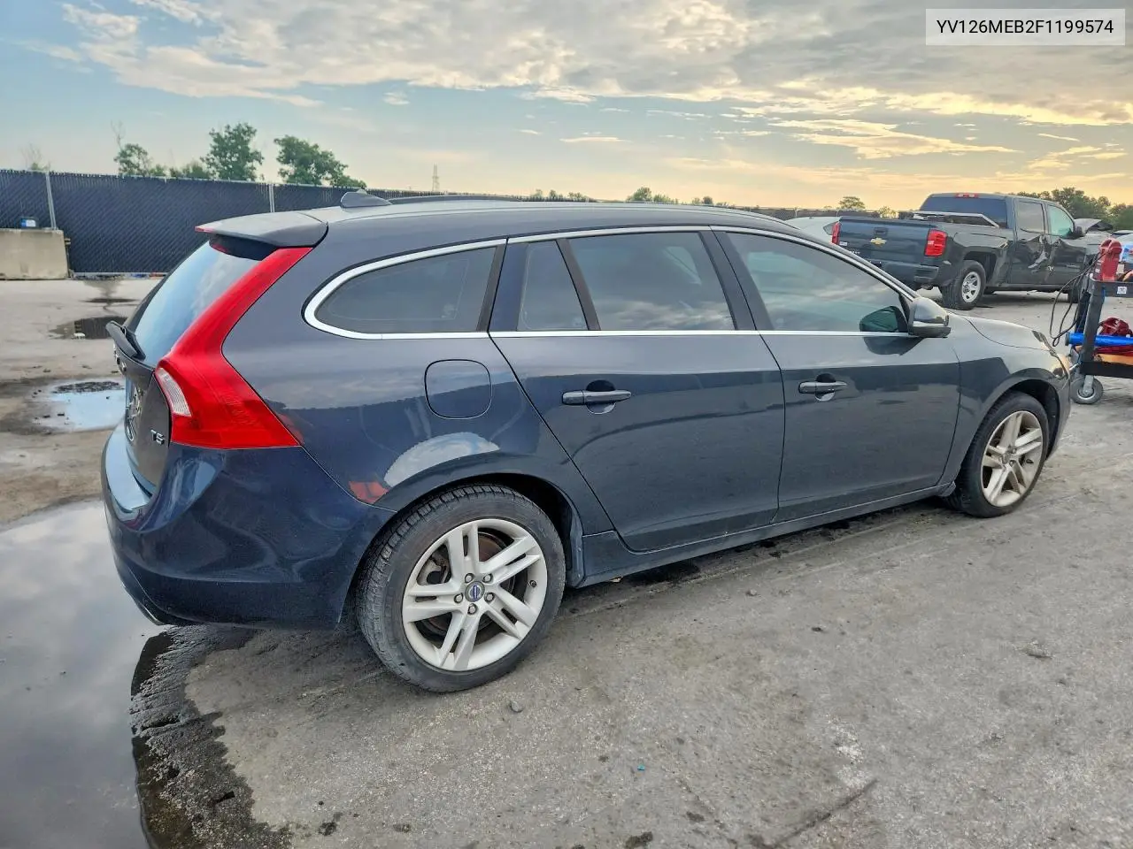 2015 Volvo V60 Premier VIN: YV126MEB2F1199574 Lot: 61361706