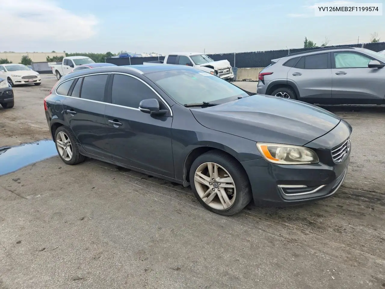 2015 Volvo V60 Premier VIN: YV126MEB2F1199574 Lot: 61361706