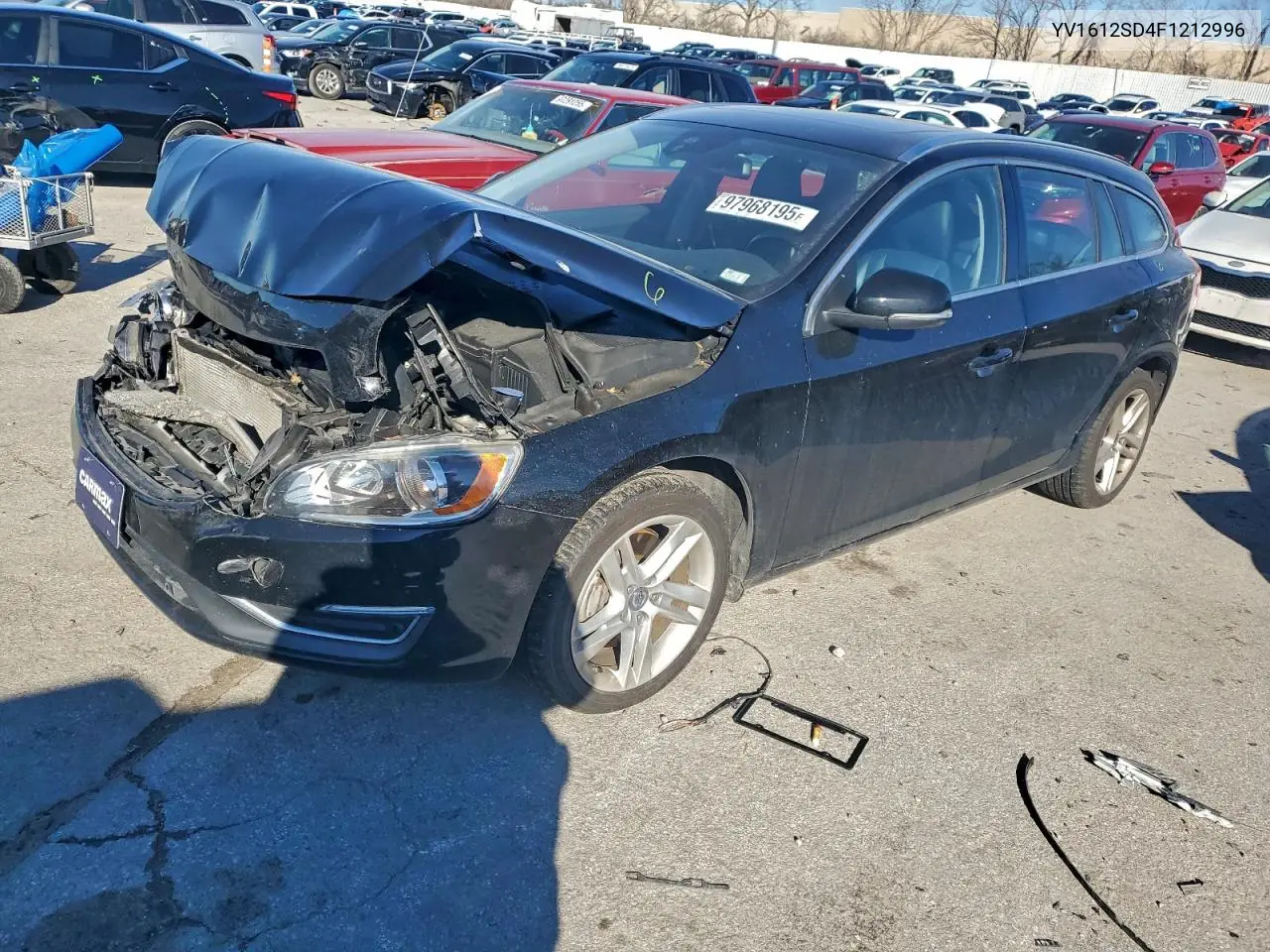 2015 Volvo V60 Platinum VIN: YV1612SD4F1212996 Lot: 97968195