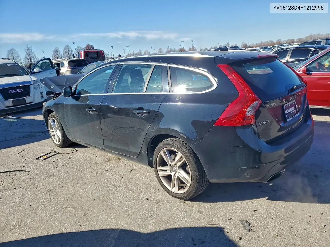 2015 Volvo V60 Platinum VIN: YV1612SD4F1212996 Lot: 97968195