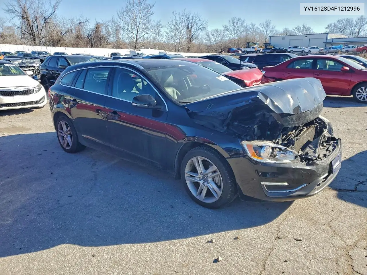 2015 Volvo V60 Platinum VIN: YV1612SD4F1212996 Lot: 97968195