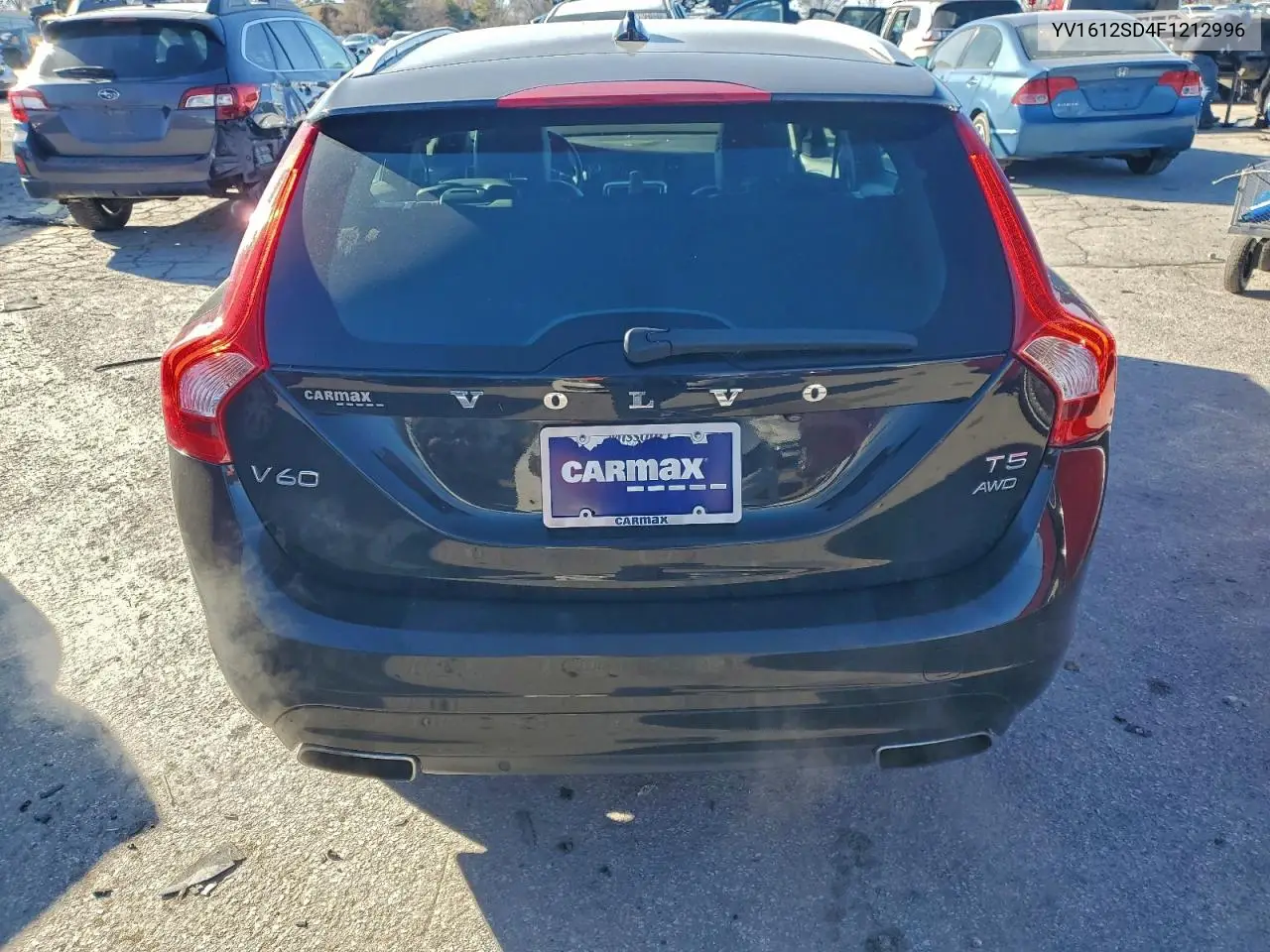 2015 Volvo V60 Platinum VIN: YV1612SD4F1212996 Lot: 97968195