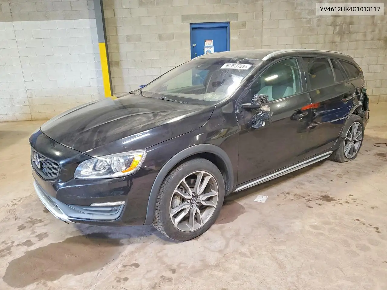2016 Volvo V60 Cross Country Premier VIN: YV4612HK4G1013117 Lot: 59093726