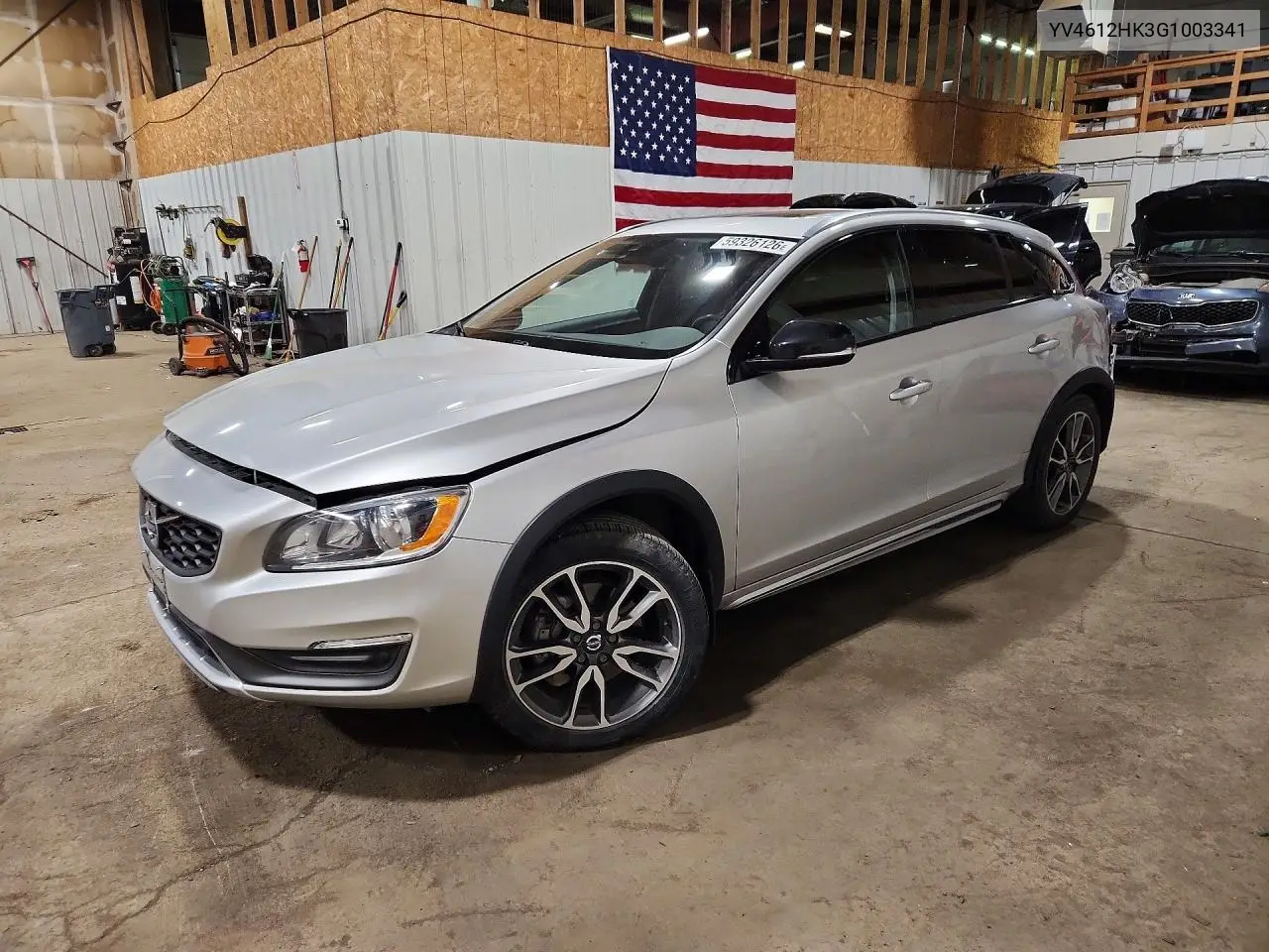 2016 Volvo V60 Cross Country Premier VIN: YV4612HK3G1003341 Lot: 59326126