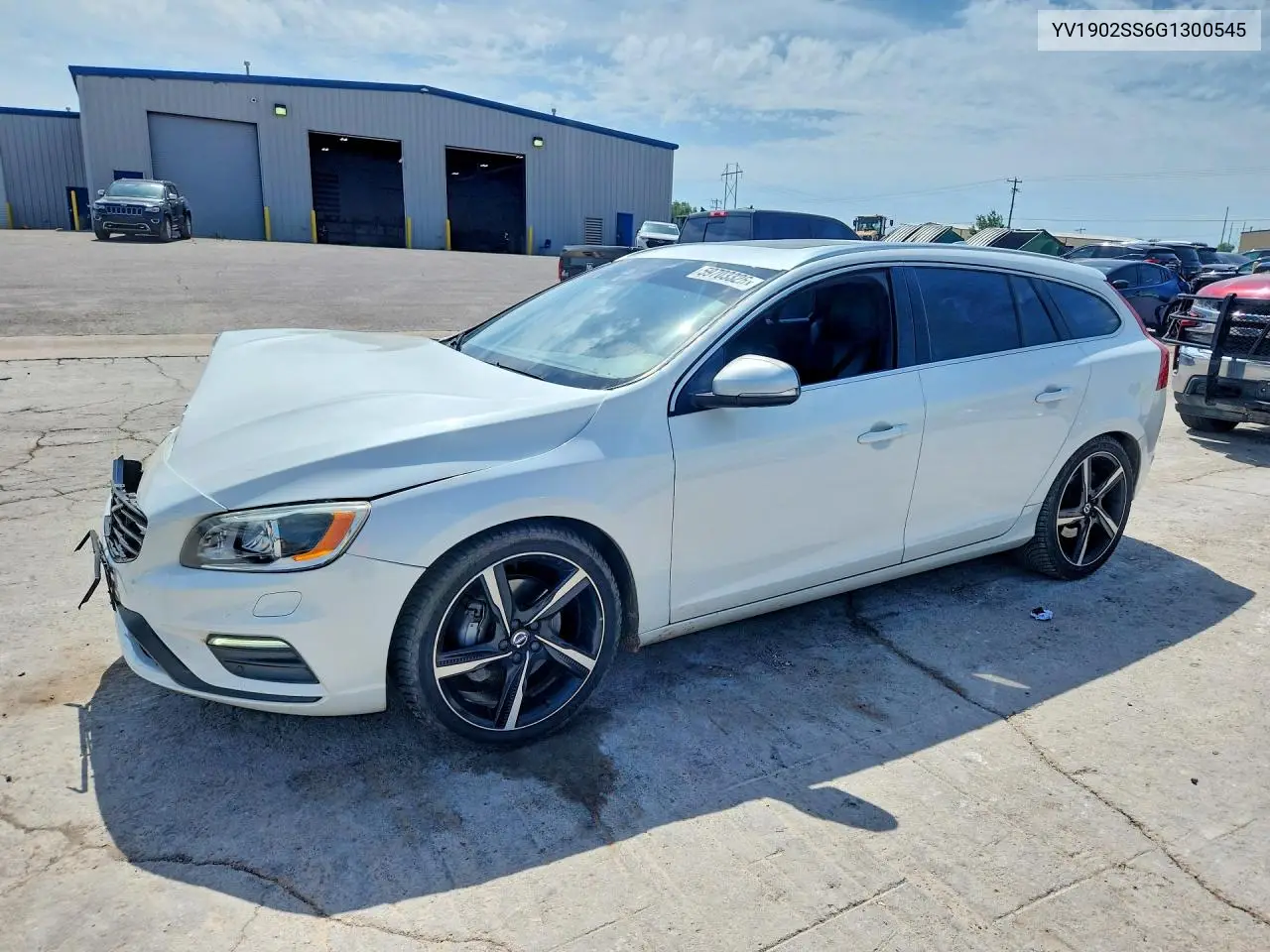 2016 Volvo V60 T6 R-Design VIN: YV1902SS6G1300545 Lot: 59703326