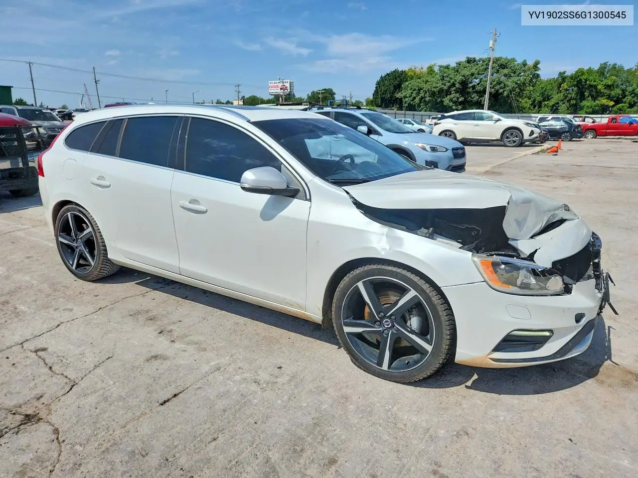 2016 Volvo V60 T6 R-Design VIN: YV1902SS6G1300545 Lot: 59703326