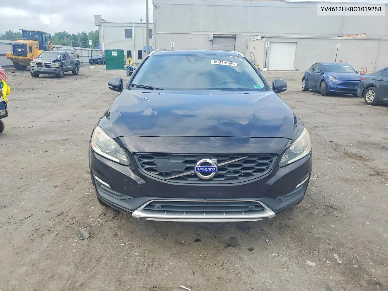 2016 Volvo V60 Cross Country Premier VIN: YV4612HK8G1019258 Lot: 59914986