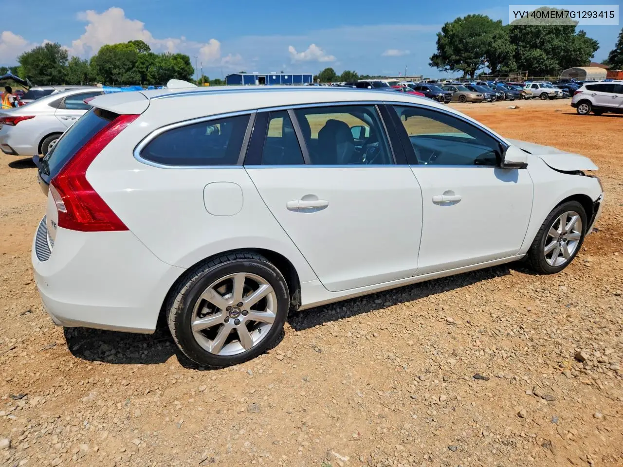2016 Volvo V60 T5 Platinum VIN: YV140MEM7G1293415 Lot: 60596026