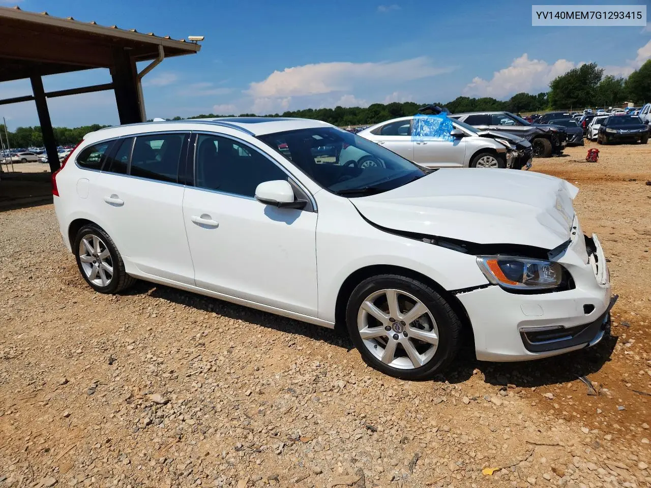 2016 Volvo V60 T5 Platinum VIN: YV140MEM7G1293415 Lot: 60596026