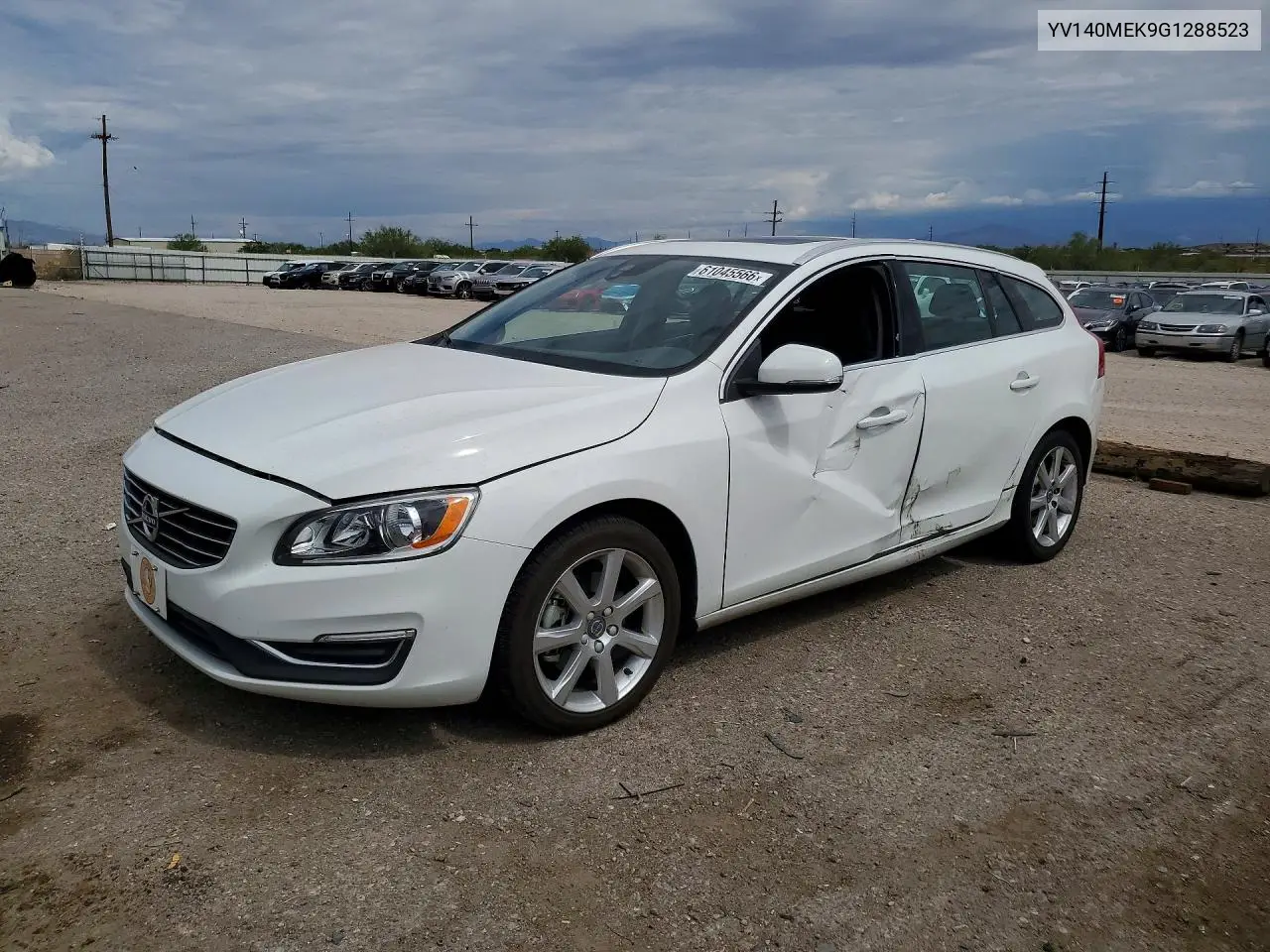 2016 Volvo V60 T5 Premier VIN: YV140MEK9G1288523 Lot: 61045566