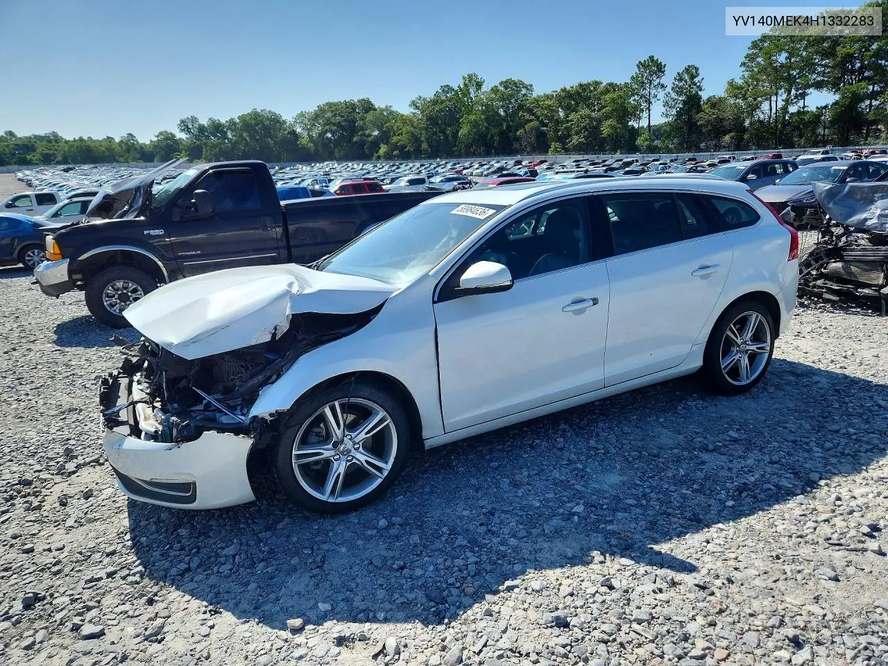 2017 Volvo V60 T5 Premier VIN: YV140MEK4H1332283 Lot: 58984636