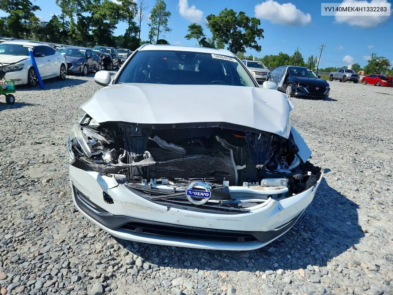2017 Volvo V60 T5 Premier VIN: YV140MEK4H1332283 Lot: 58984636