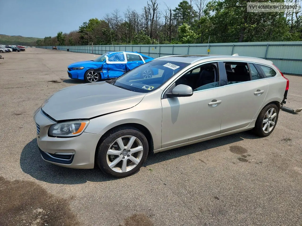 2017 Volvo V60 T5 Premier VIN: YV140MEK9H1333302 Lot: 61079886