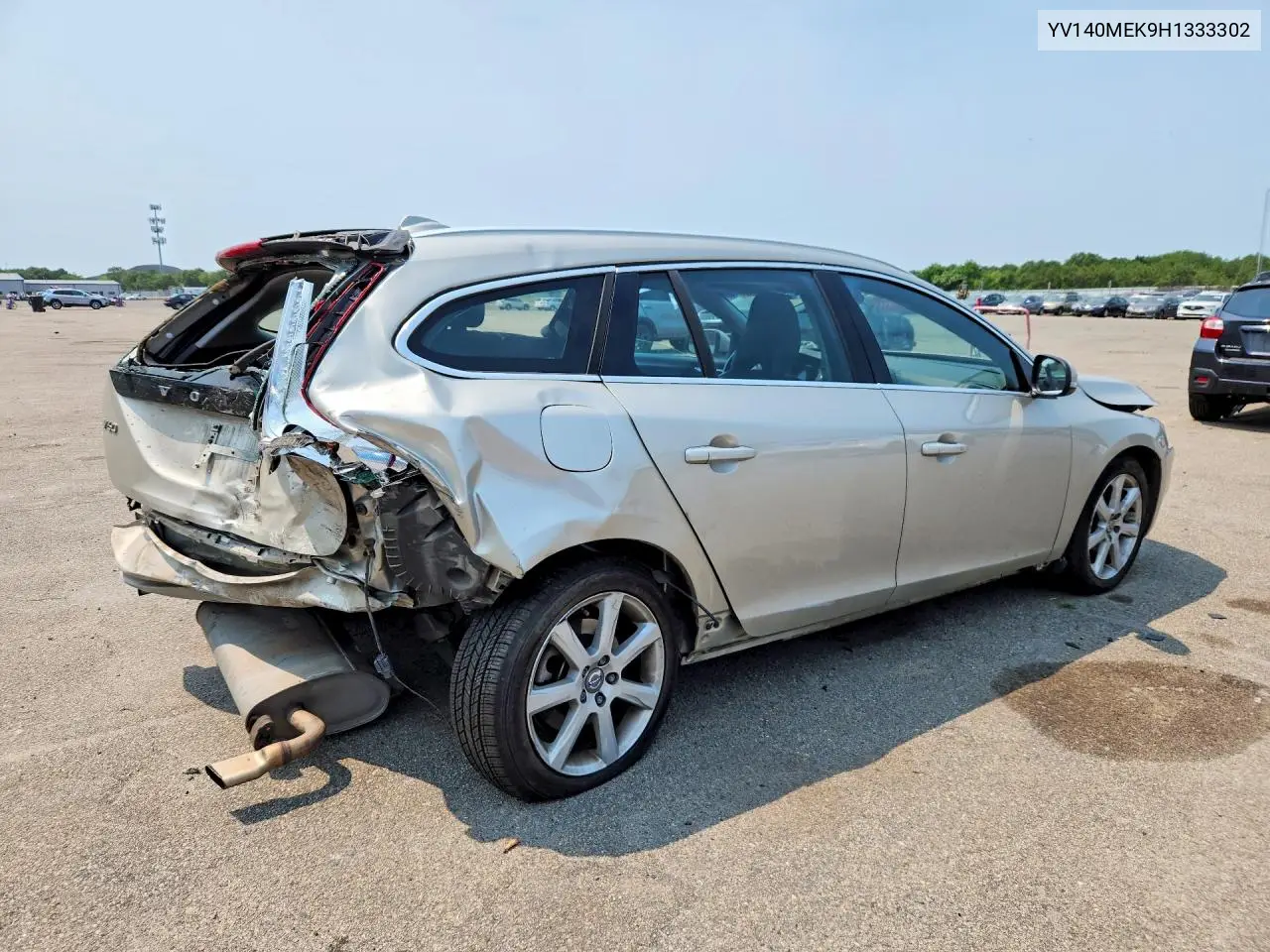 2017 Volvo V60 T5 Premier VIN: YV140MEK9H1333302 Lot: 61079886