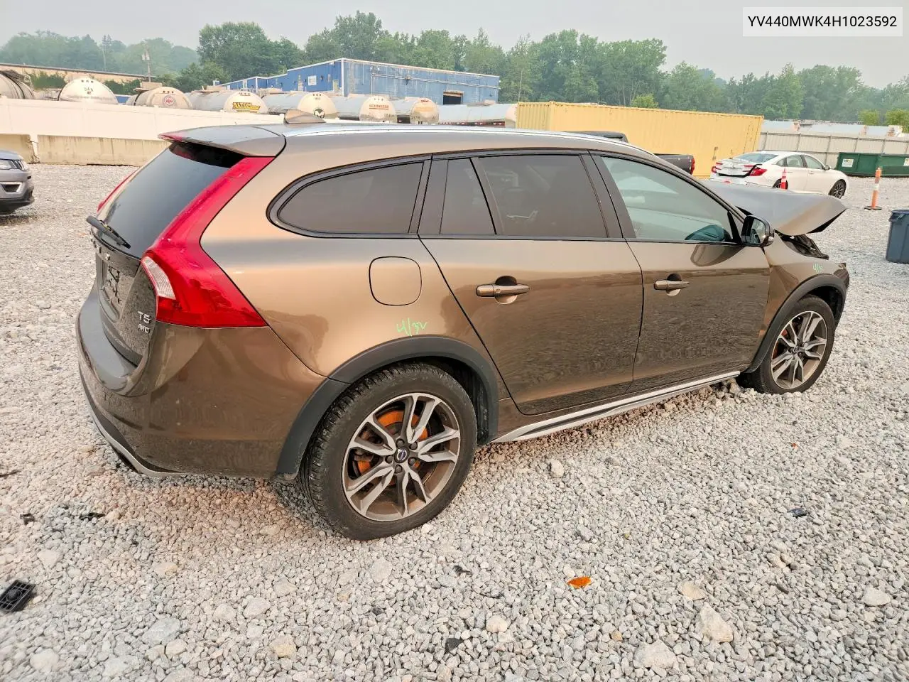 2017 Volvo V60 Cross Country Premier VIN: YV440MWK4H1023592 Lot: 61554266