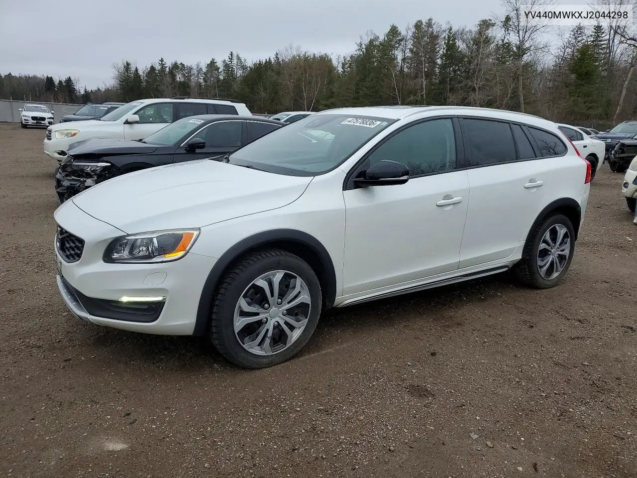 2018 Volvo V60 Cross Country Premier VIN: YV440MWKXJ2044298 Lot: 47578836