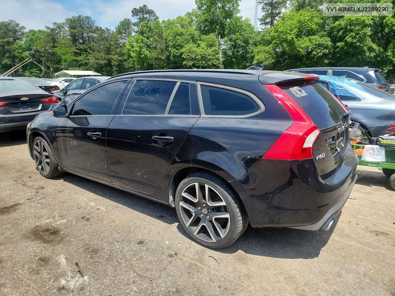 2018 Volvo V60 T5 Dynamic Wagon VIN: YV140MELXJ2389290 Lot: 52983396