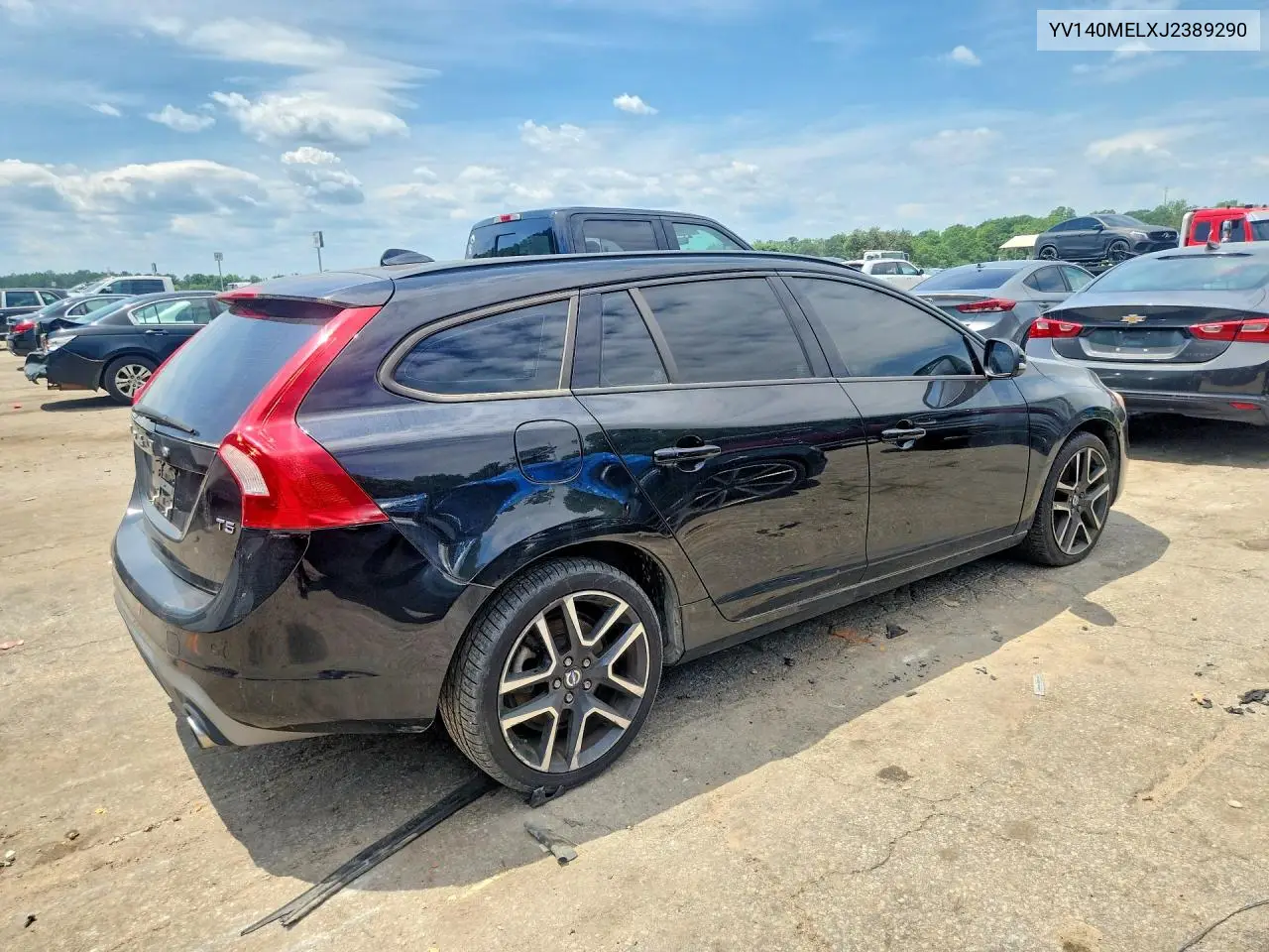 2018 Volvo V60 T5 Dynamic Wagon VIN: YV140MELXJ2389290 Lot: 52983396