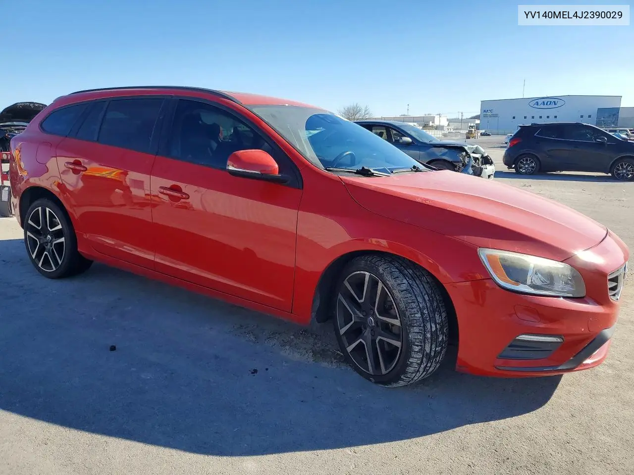 2018 Volvo V60 T5 Dynamic VIN: YV140MEL4J2390029 Lot: 75737805