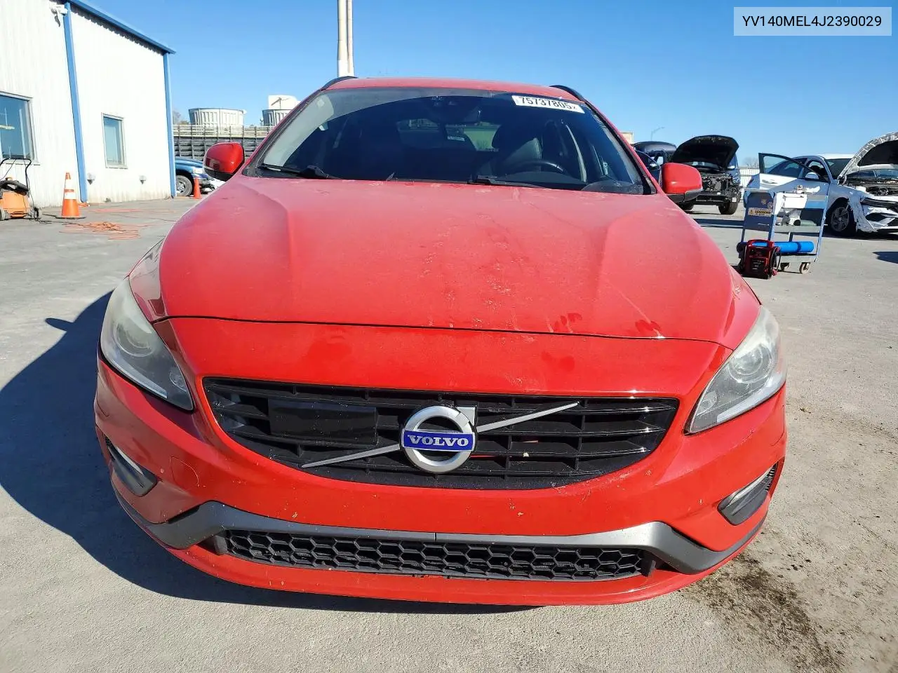 2018 Volvo V60 T5 Dynamic VIN: YV140MEL4J2390029 Lot: 75737805