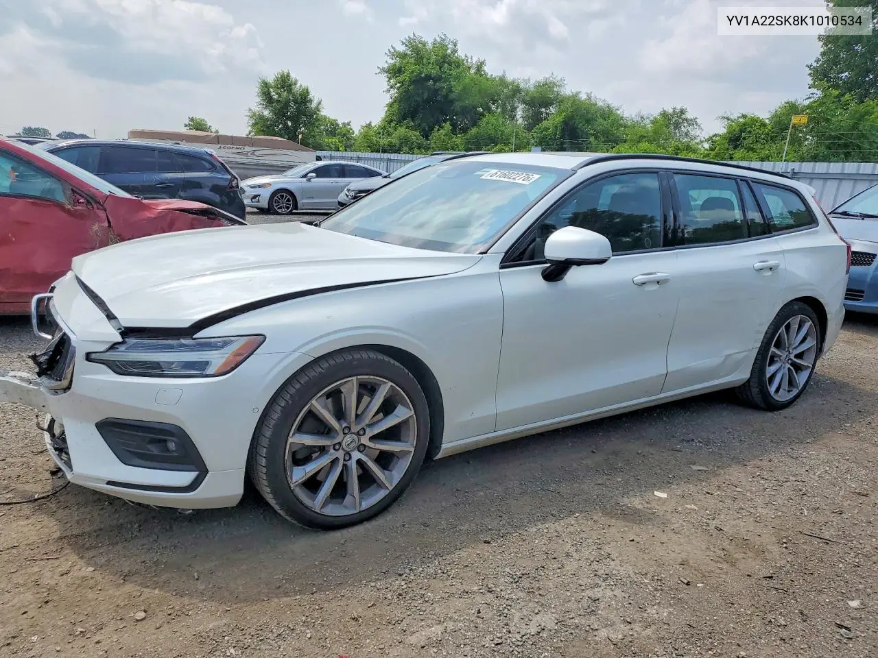 2019 Volvo V60 T6 Momentum VIN: YV1A22SK8K1010534 Lot: 61602276