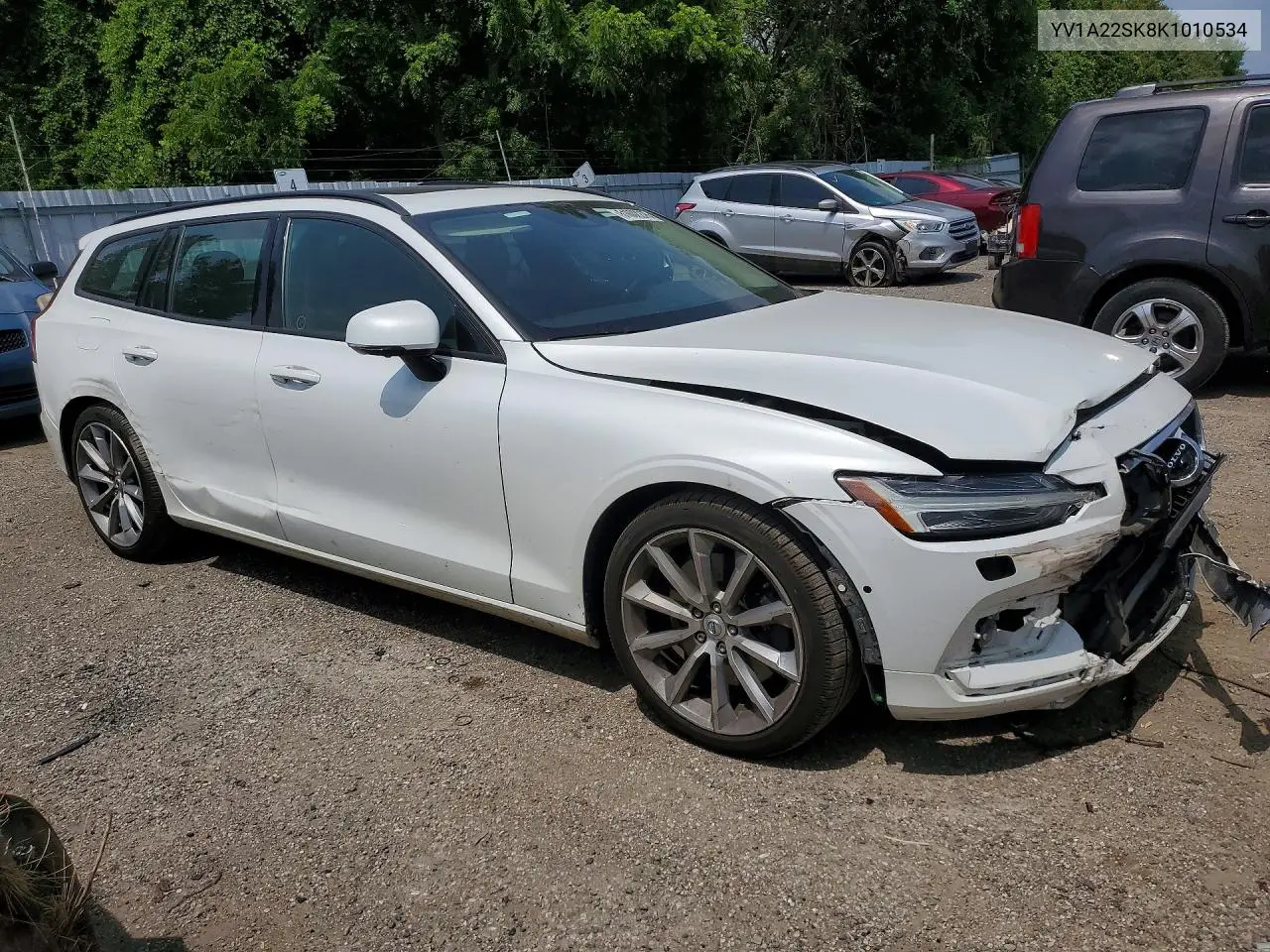 2019 Volvo V60 T6 Momentum VIN: YV1A22SK8K1010534 Lot: 61602276
