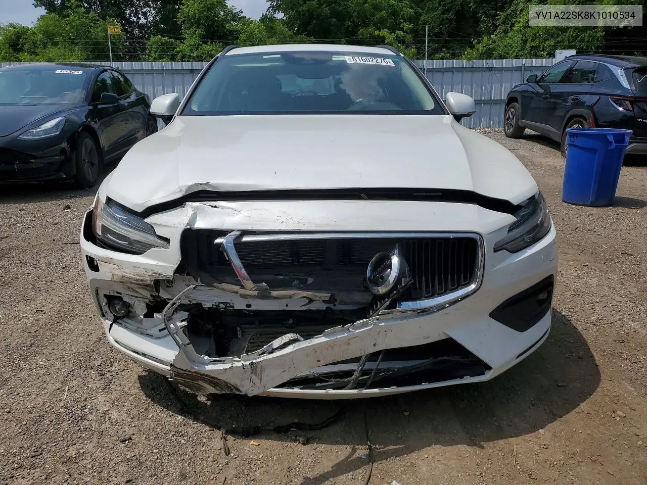 2019 Volvo V60 T6 Momentum VIN: YV1A22SK8K1010534 Lot: 61602276