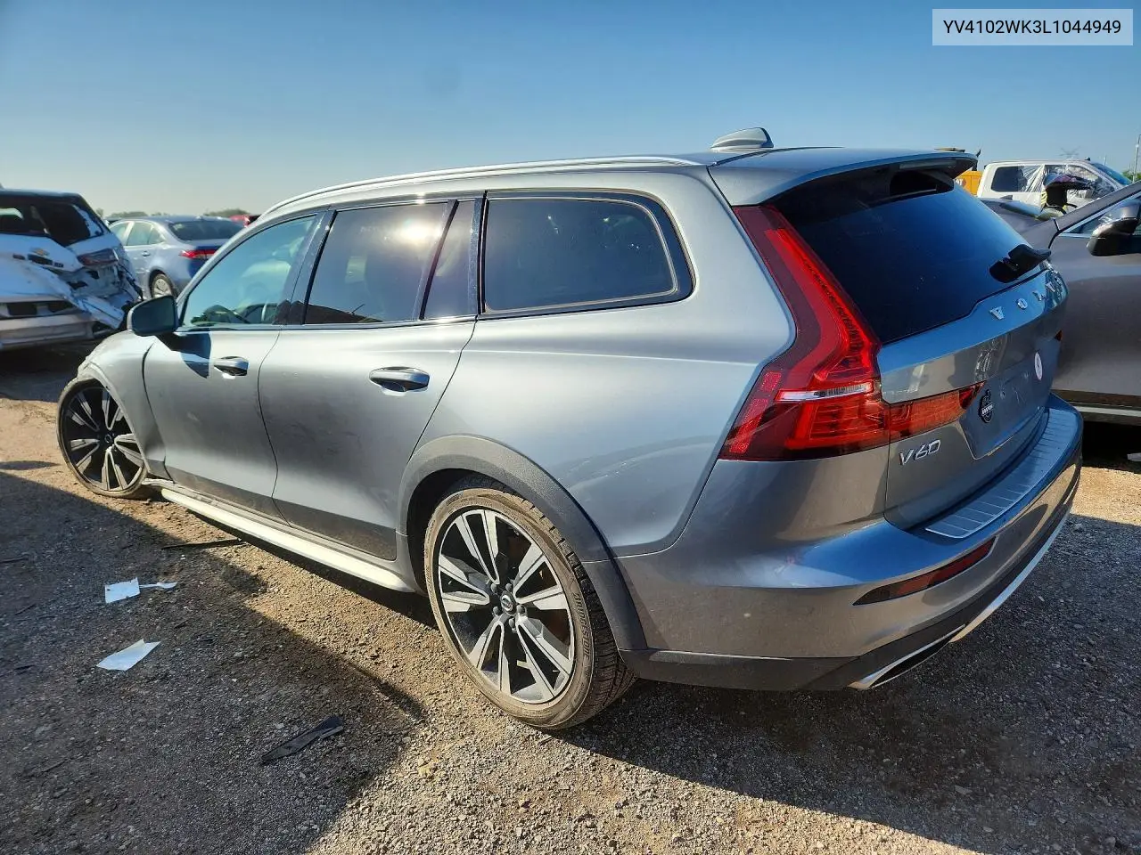 2020 Volvo V60 Cross Country T5 Momentum VIN: YV4102WK3L1044949 Lot: 59850776