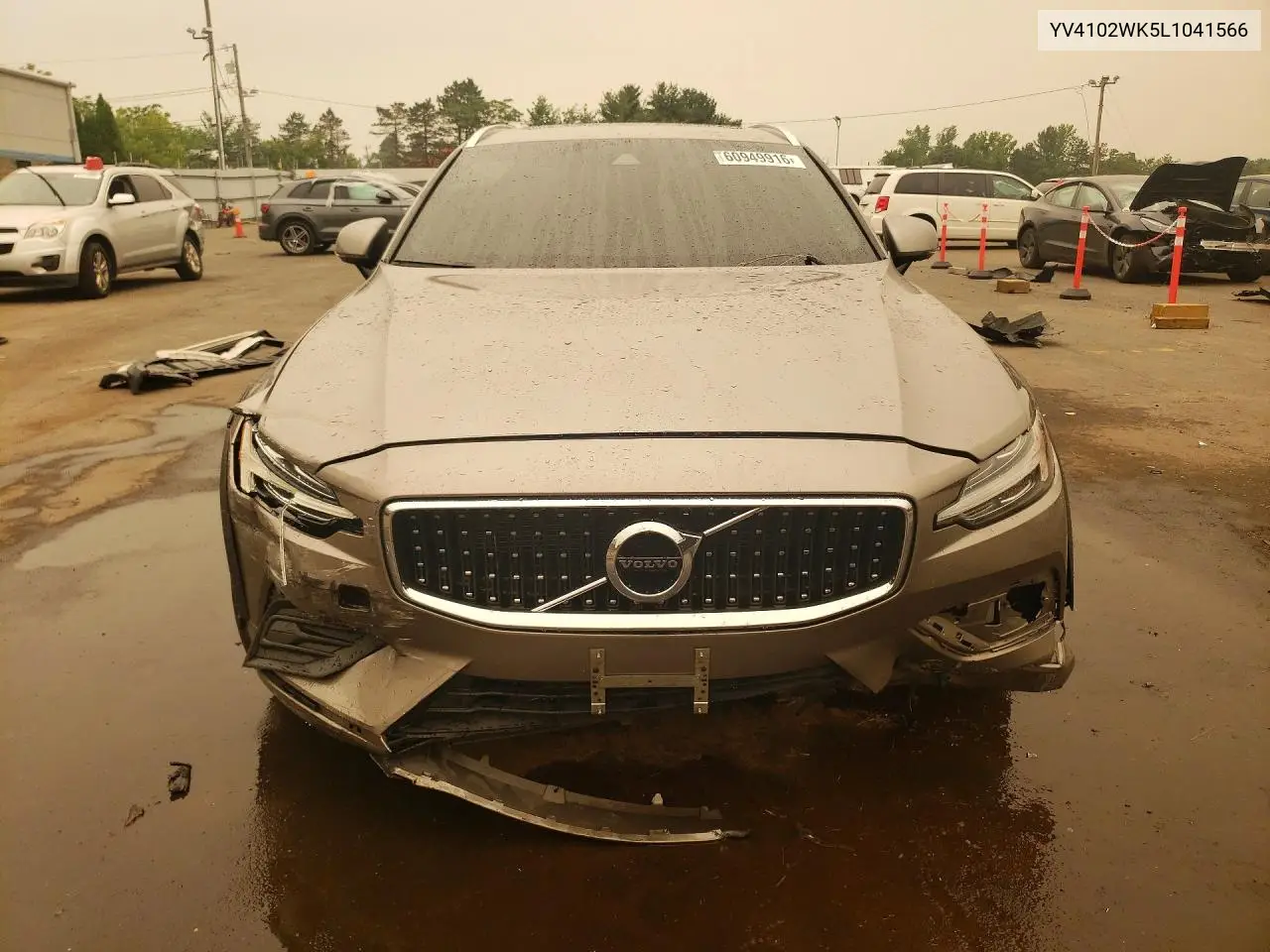 2020 Volvo V60 Cross Country T5 Momentum VIN: YV4102WK5L1041566 Lot: 60949916