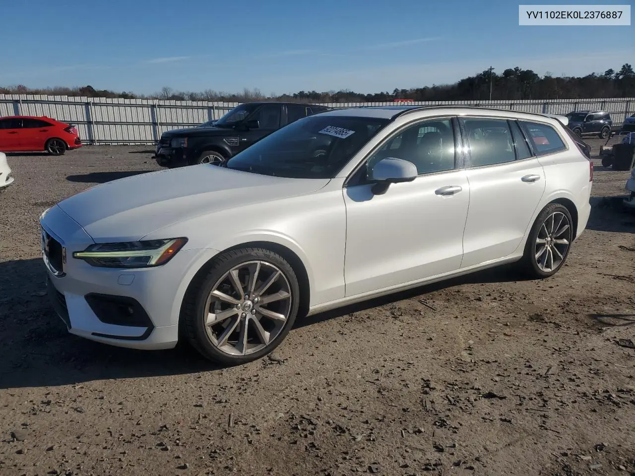 2020 Volvo V60 T5 Momentum VIN: YV1102EK0L2376887 Lot: 92214865