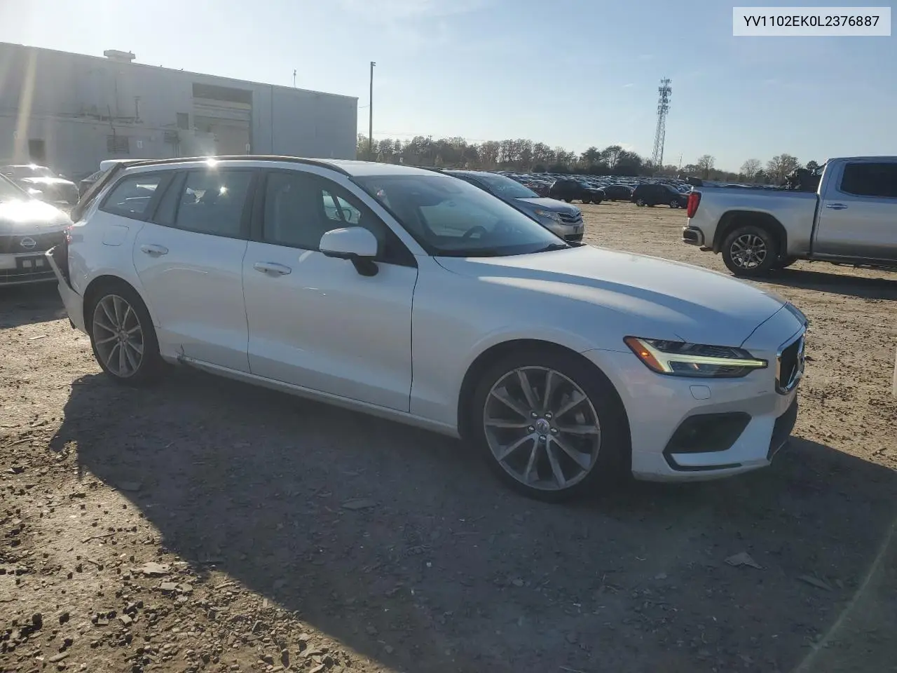2020 Volvo V60 T5 Momentum VIN: YV1102EK0L2376887 Lot: 92214865