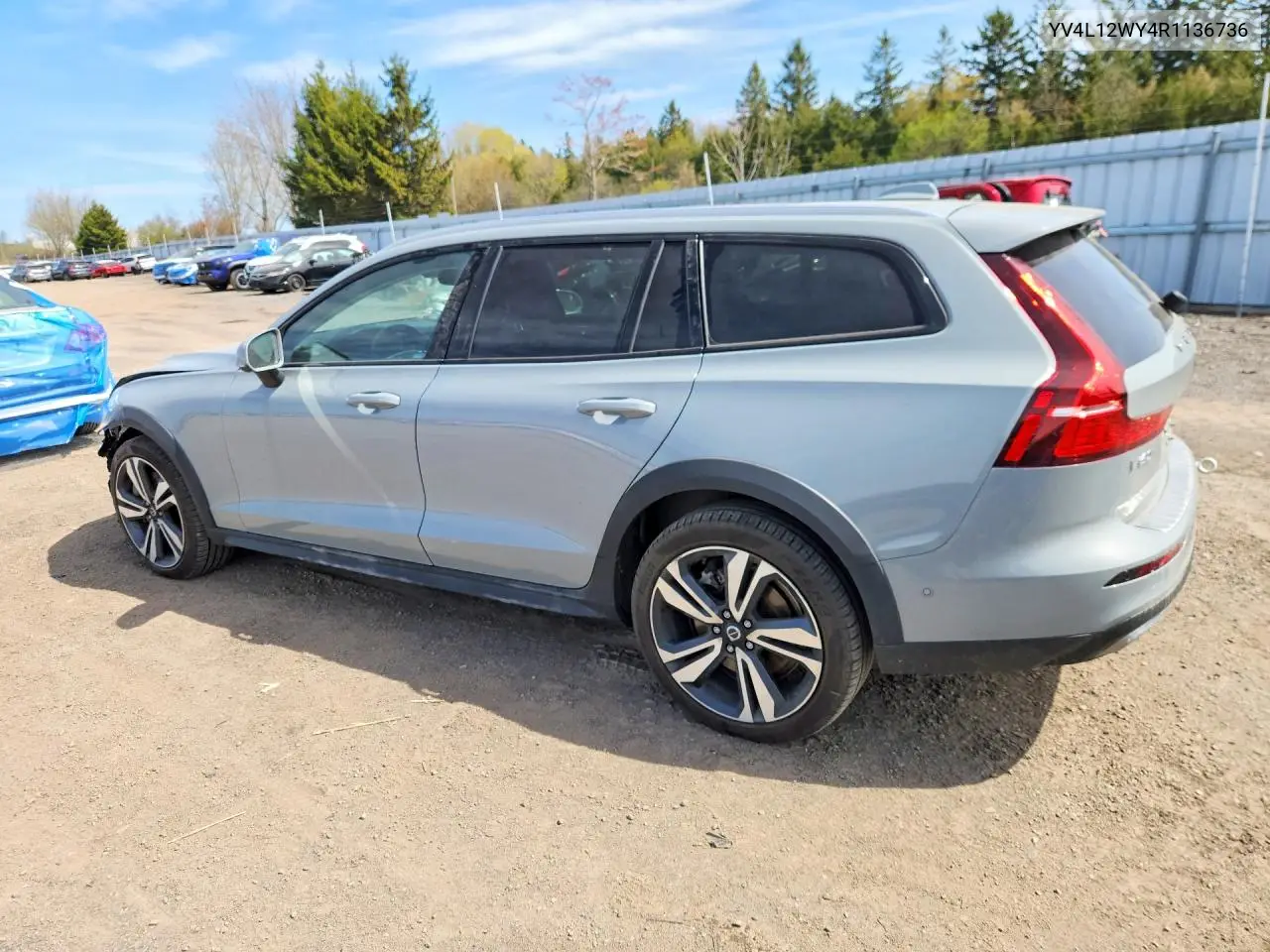 2024 Volvo V60 Cross Country Plus VIN: YV4L12WY4R1136736 Lot: 53178416