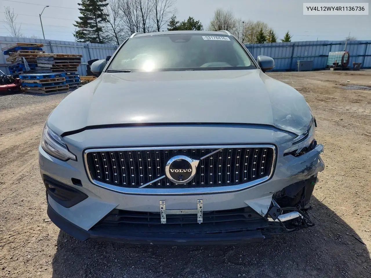 2024 Volvo V60 Cross Country Plus VIN: YV4L12WY4R1136736 Lot: 53178416