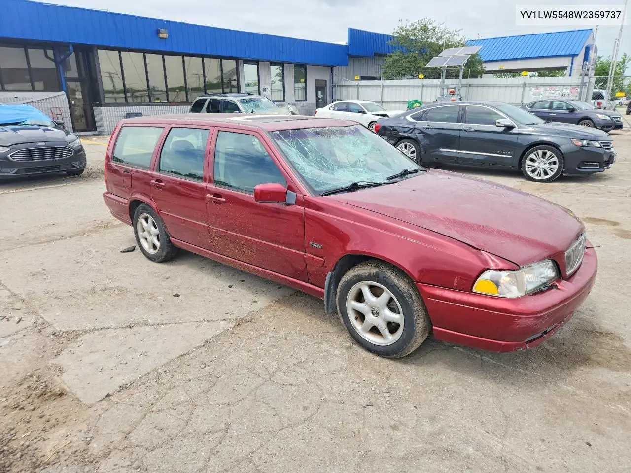1998 Volvo V70 VIN: YV1LW5548W2359737 Lot: 54725616