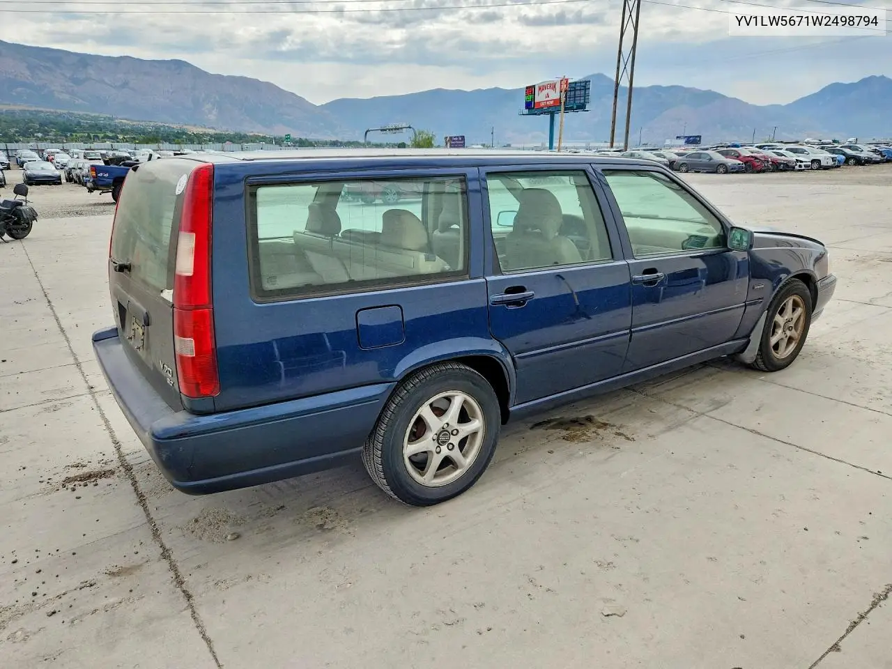 1998 Volvo V70 VIN: YV1LW5671W2498794 Lot: 61039966