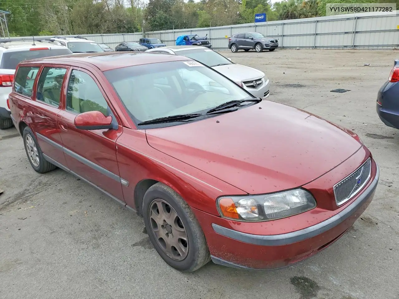 2002 Volvo V70 2.4T VIN: YV1SW58D421177282 Lot: 46642826