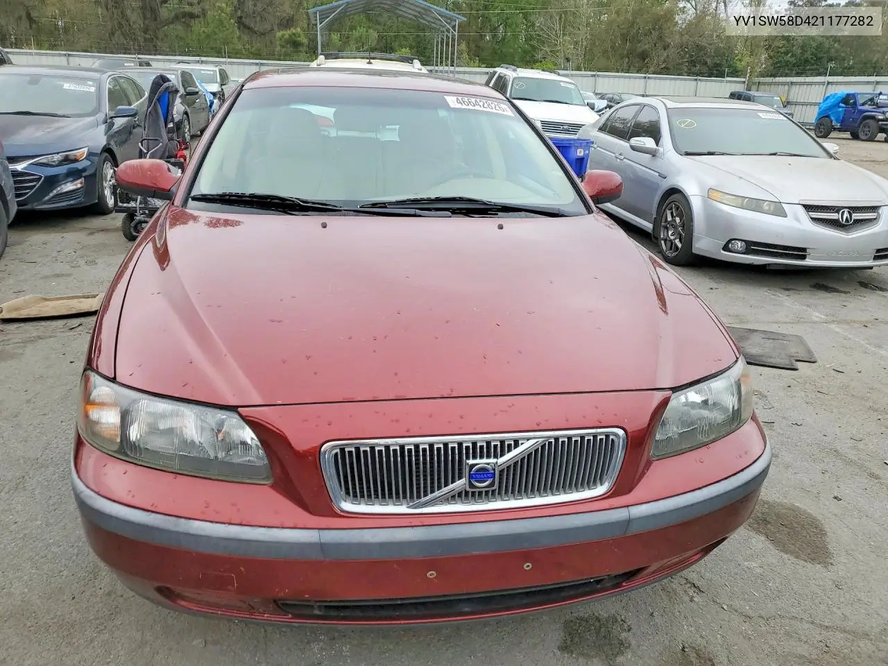 2002 Volvo V70 2.4T VIN: YV1SW58D421177282 Lot: 46642826