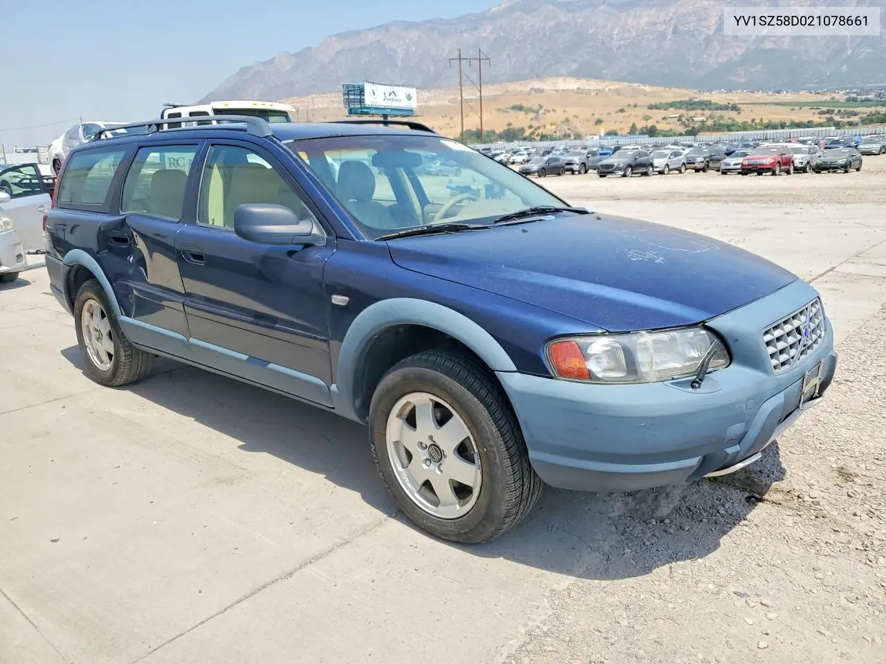 2002 Volvo V70 Xc VIN: YV1SZ58D021078661 Lot: 59883166