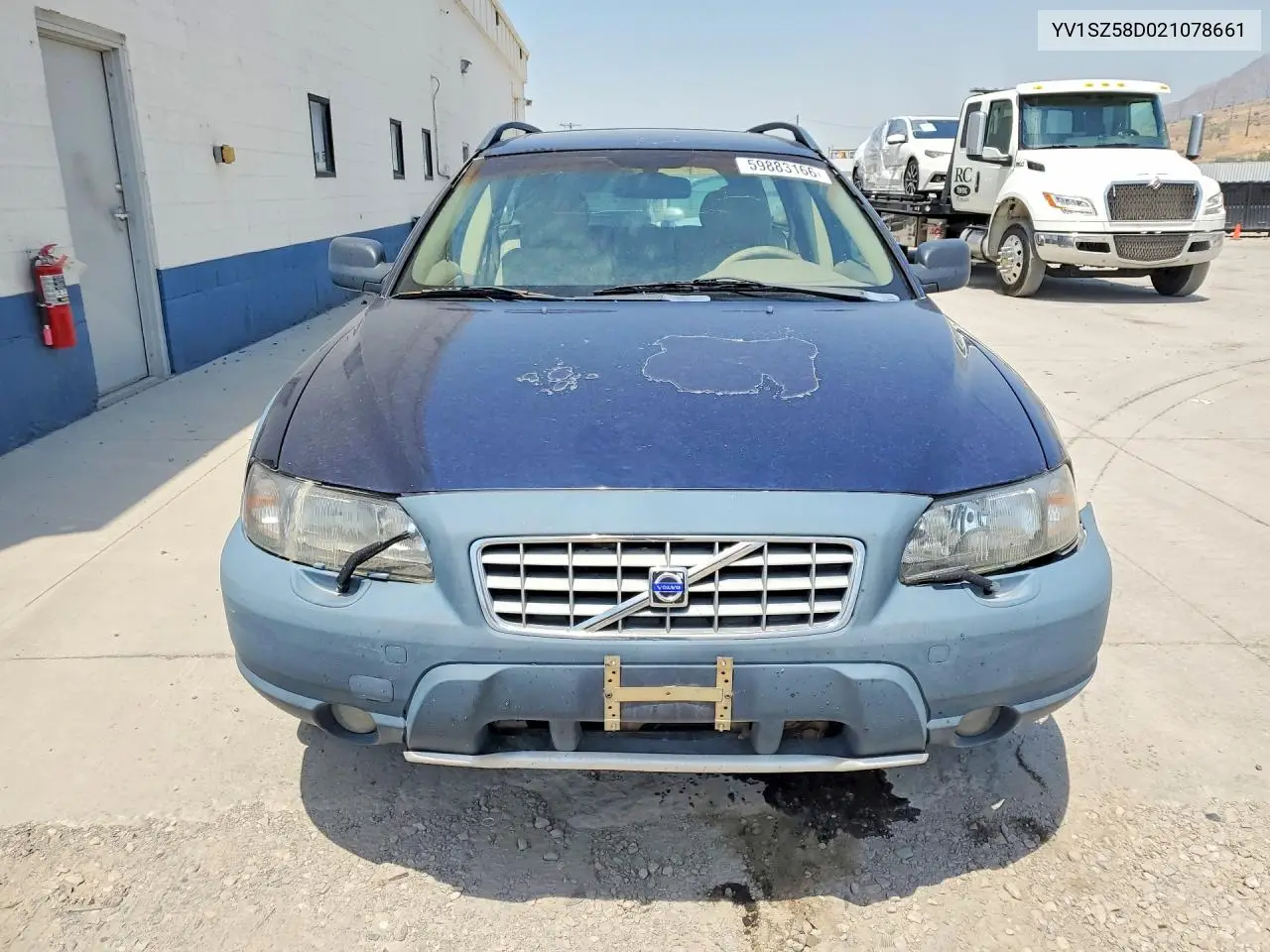 2002 Volvo V70 Xc VIN: YV1SZ58D021078661 Lot: 59883166