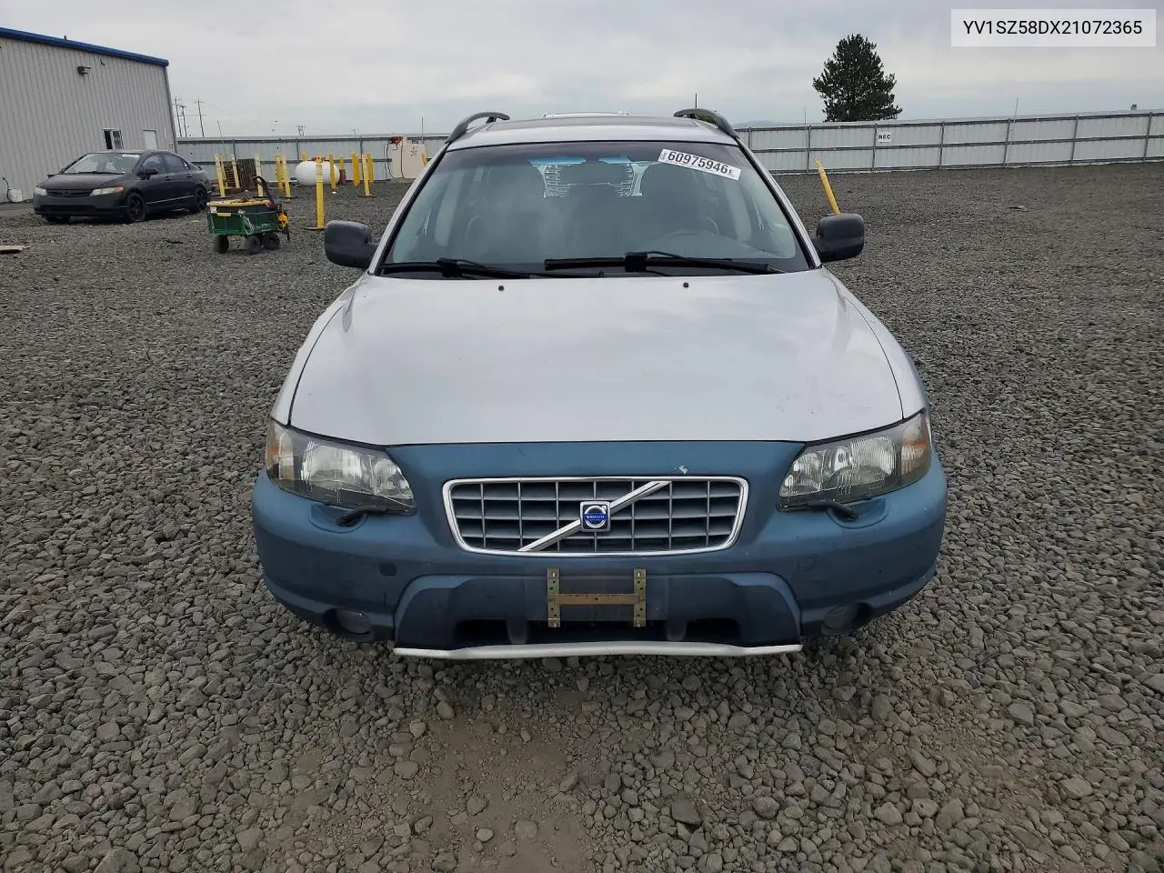 2002 Volvo V70 Xc VIN: YV1SZ58DX21072365 Lot: 60975946
