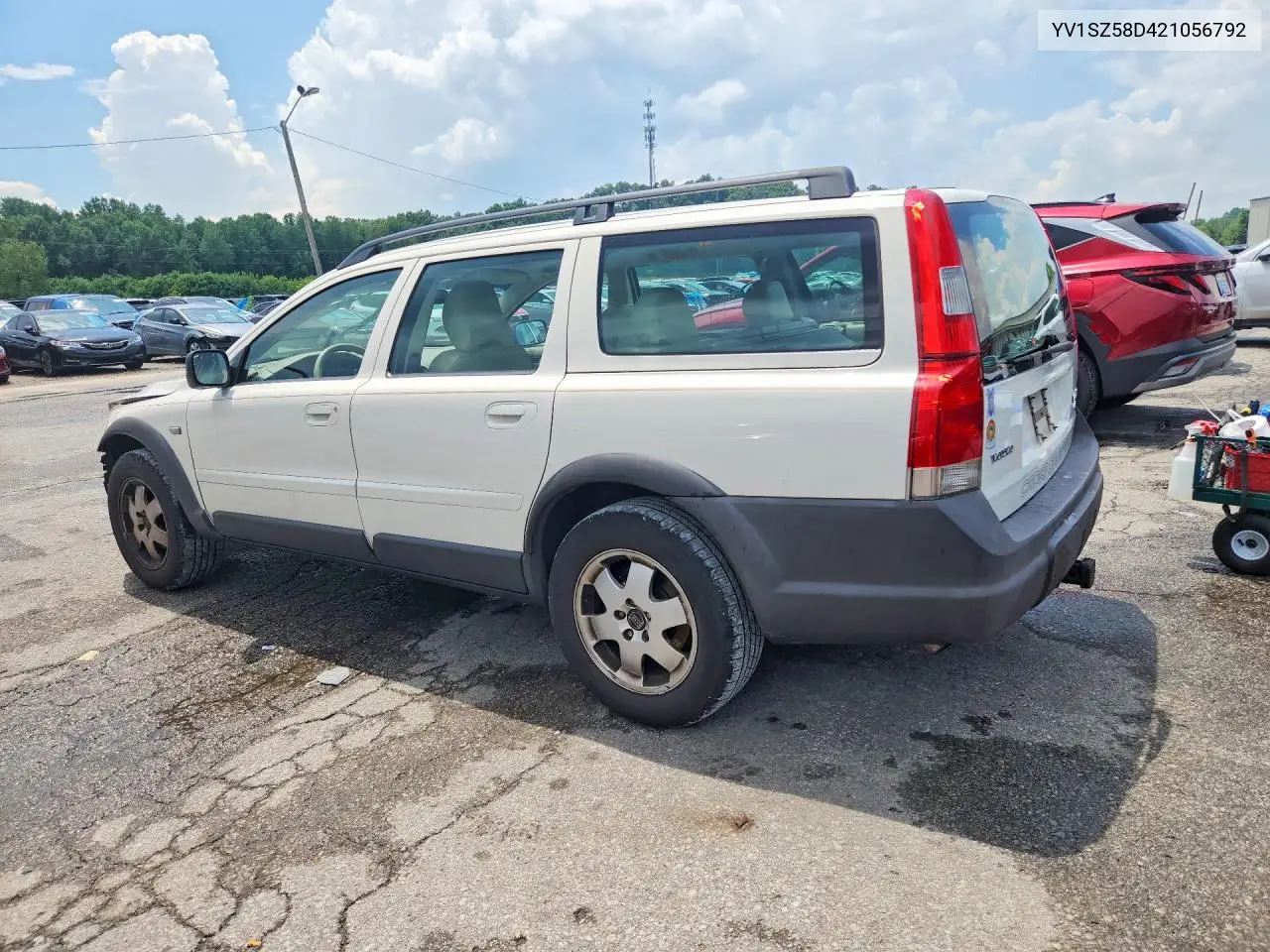 2002 Volvo V70 Xc VIN: YV1SZ58D421056792 Lot: 61191766