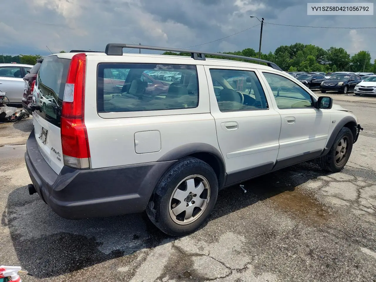 2002 Volvo V70 Xc VIN: YV1SZ58D421056792 Lot: 61191766