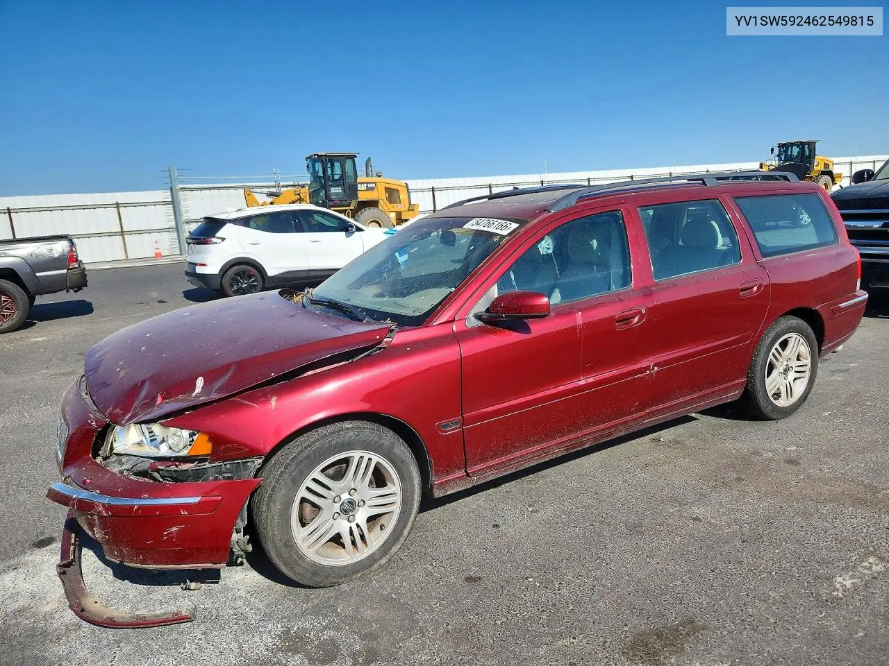 2006 Volvo V70 VIN: YV1SW592462549815 Lot: 54766166