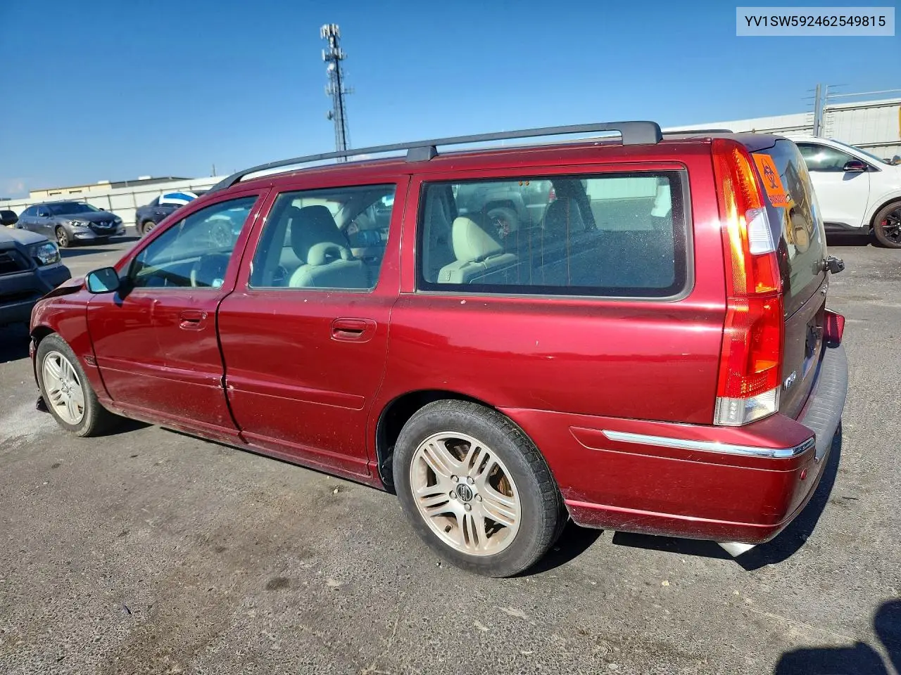 2006 Volvo V70 VIN: YV1SW592462549815 Lot: 54766166